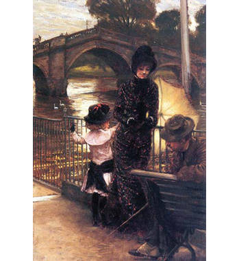 Buyenlarge Richmond On The Thames by James Tissot Print Wayfair